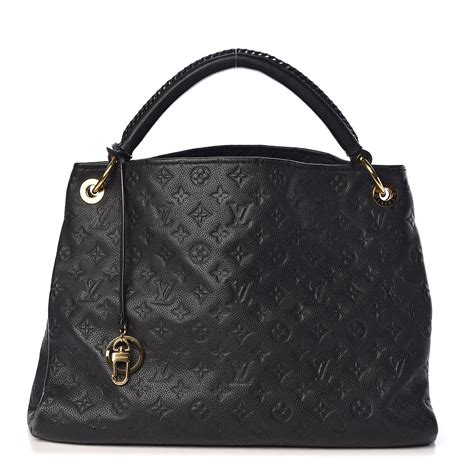 louis vuitton clutch black bag made in france|louis vuitton artsy tote black.